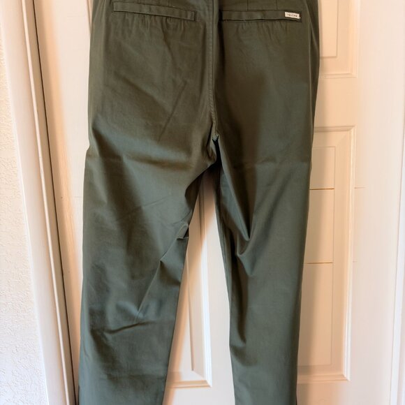 TENORE - Twill Chino Pant - Green - Picture 2 of 3